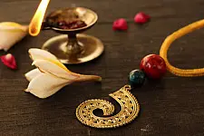 आराधना | Aradhana ✺ Brass Necklace { 3 }